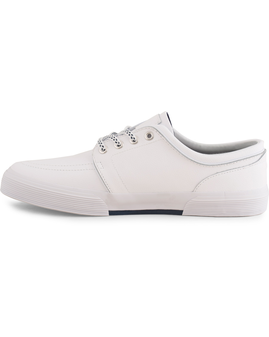 Herre | Polo Ralph Lauren Faxon Low Leather Sneaker White | Polo Ralph Lauren | Faxon Low Leather Sneaker White