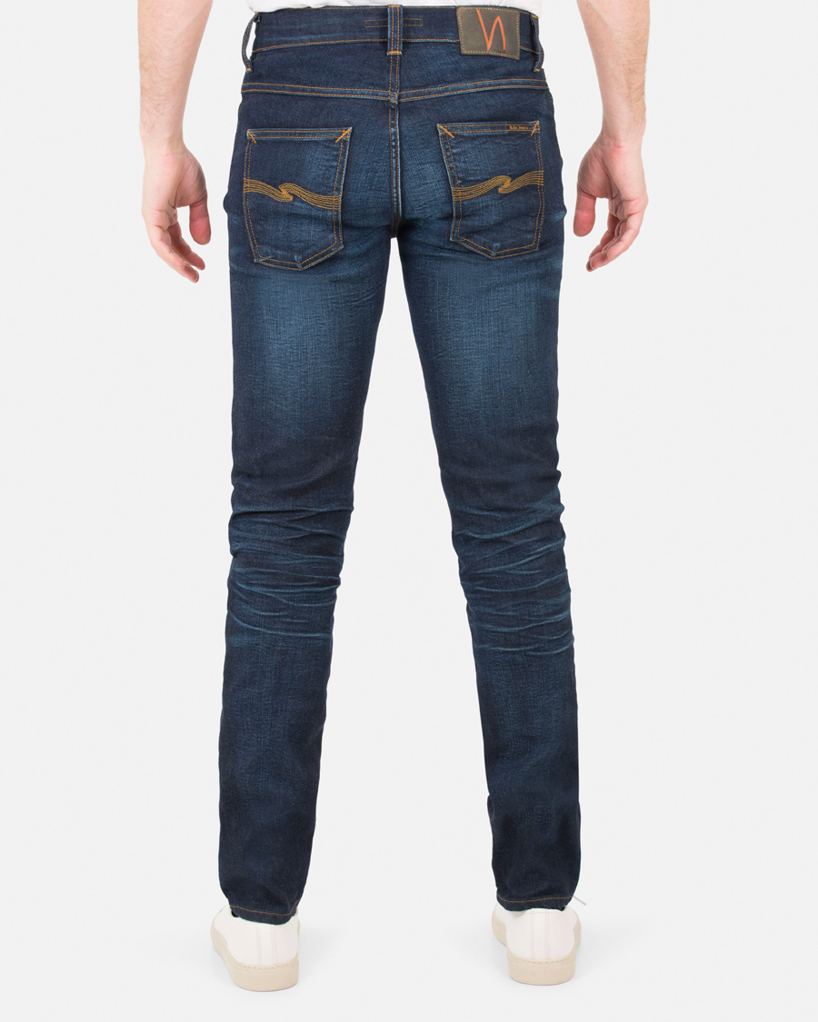 Herre | Jeans | Nudie Jeans | Grim Tim Organic Slim Fit Jeans Crispy Secret