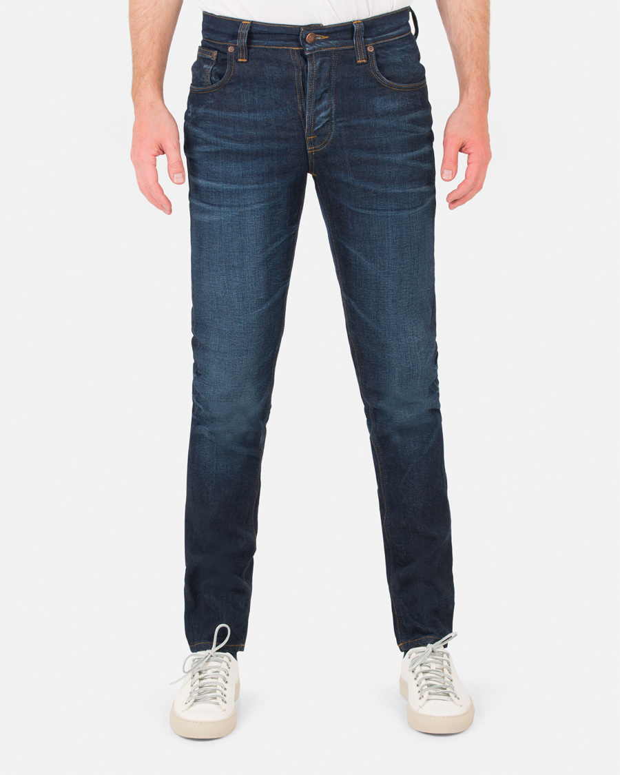 Herre | Jeans | Nudie Jeans | Grim Tim Organic Slim Fit Jeans Crispy Secret