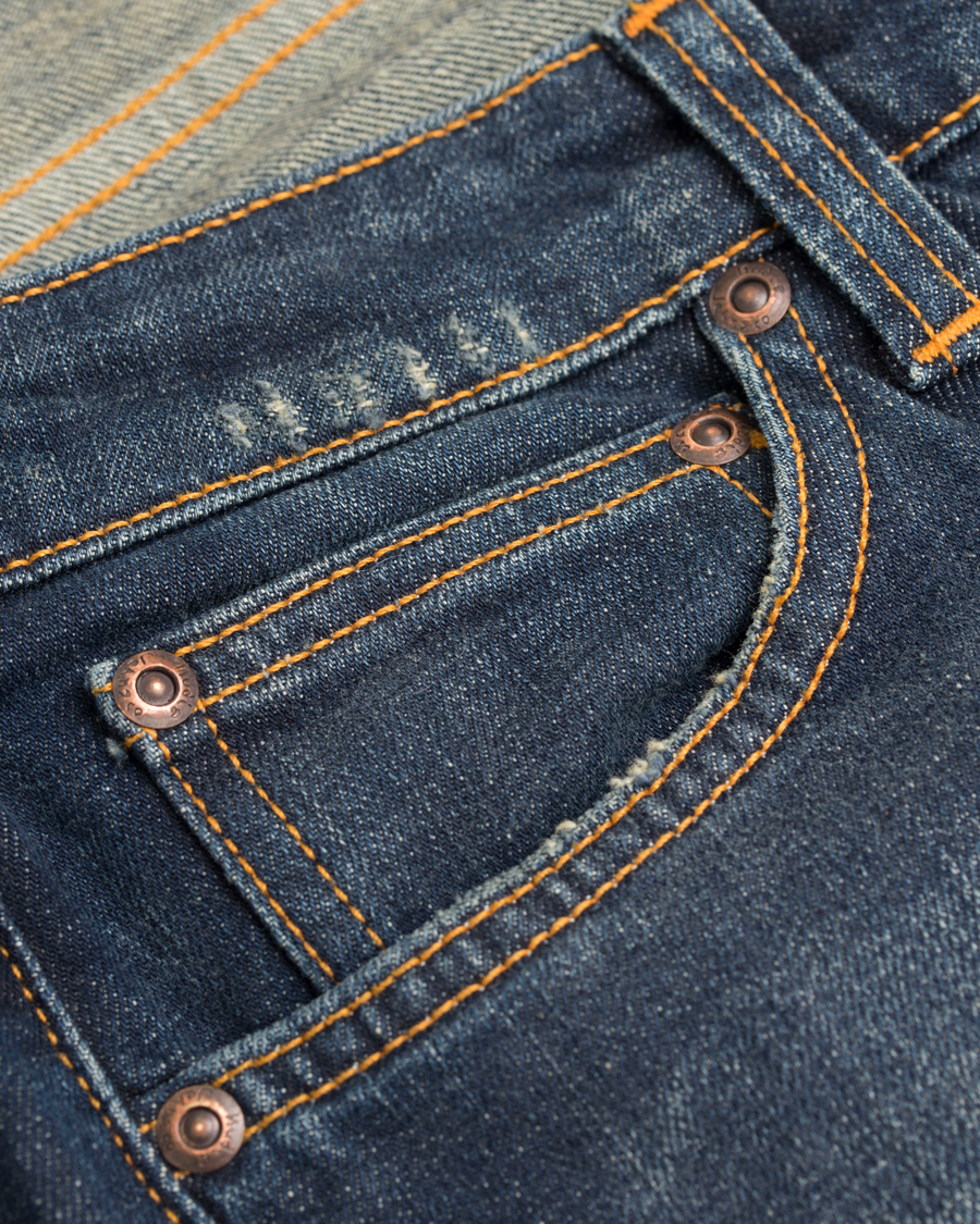 Herre | Jeans | Nudie Jeans | Skinny Lin Organic Slim Fit Jeans Sam Replica