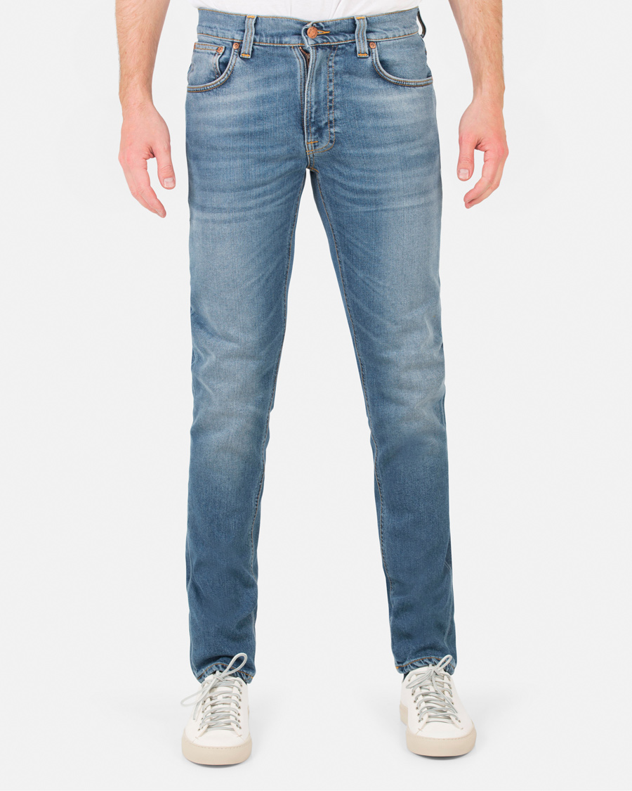 Herre | Jeans | Nudie Jeans | Lean Dean Organic Slim Fit Jeans Indigo Spirit