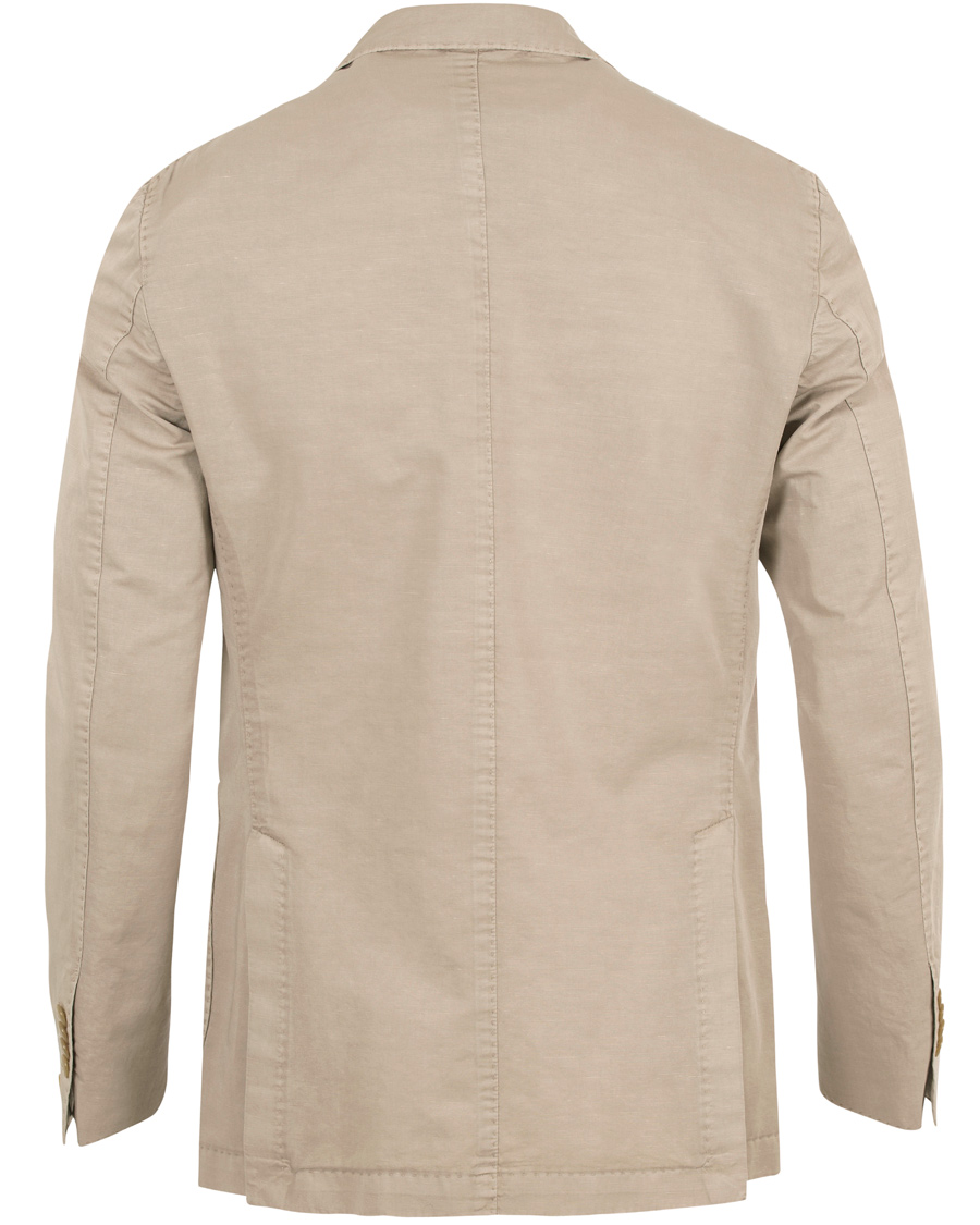 Herre | Dressjakker | L.B.M. 1911 | Jack Regular Cotton/Linen Blazer Light Khaki