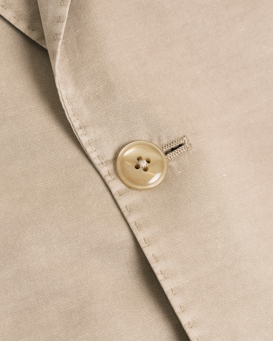Herre | Dressjakker | L.B.M. 1911 | Jack Regular Cotton/Linen Blazer Light Khaki