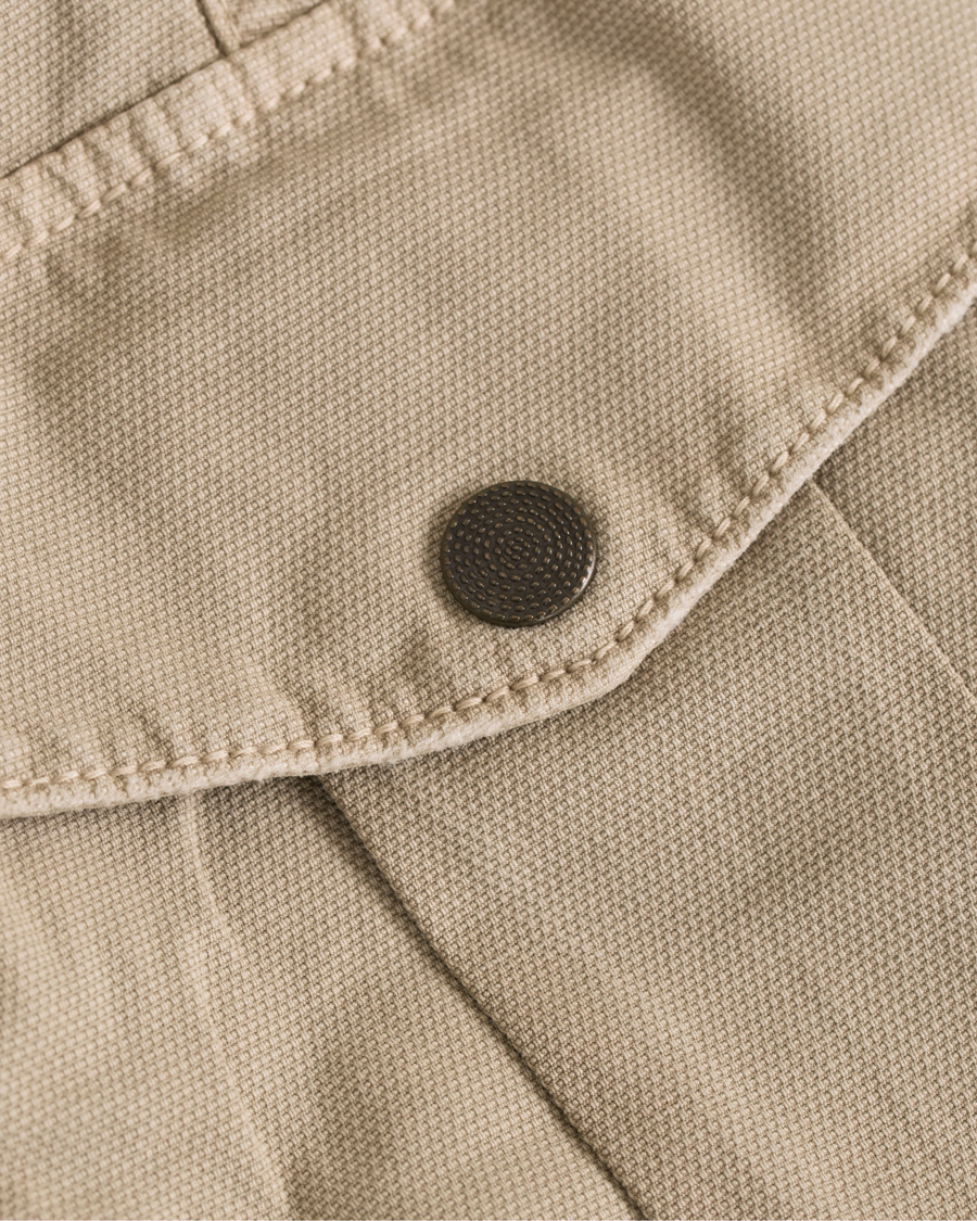 Herre | Bukser | Incotex | Slim Fit Cargo Slacks Natural