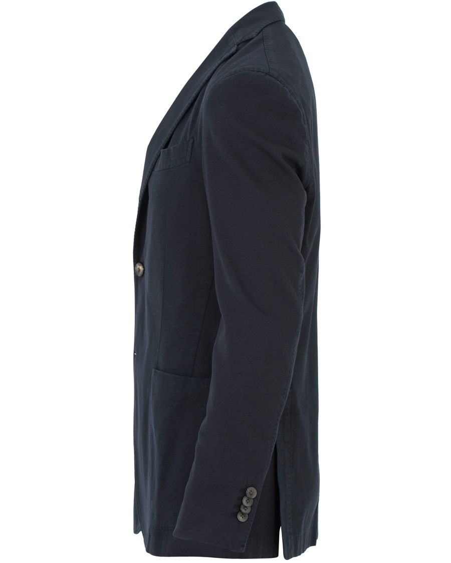 Herre | Dressjakker | Boglioli | K Jacket Stretch Cotton Blazer Dark Blue