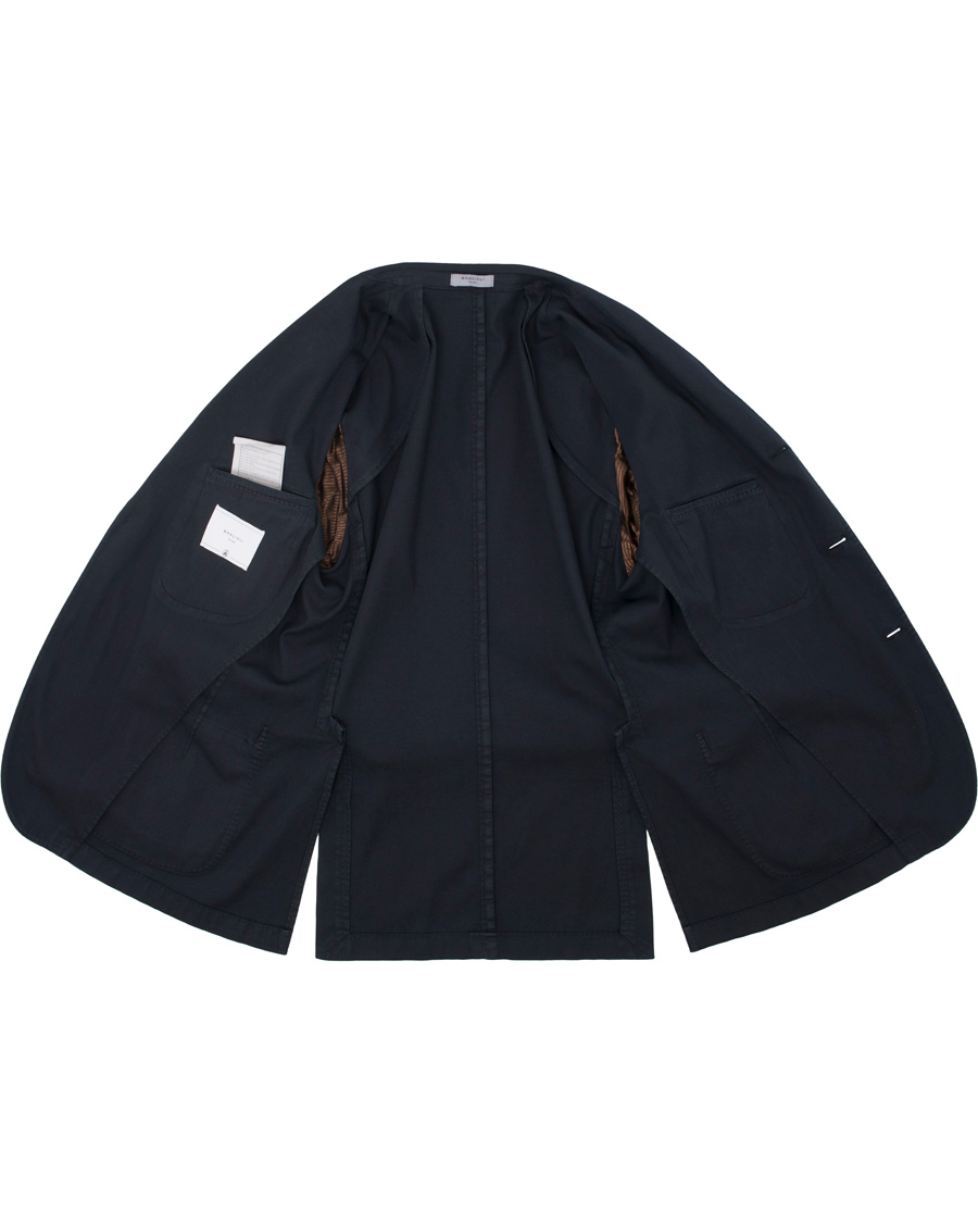 Herre | Dressjakker | Boglioli | K Jacket Stretch Cotton Blazer Dark Blue