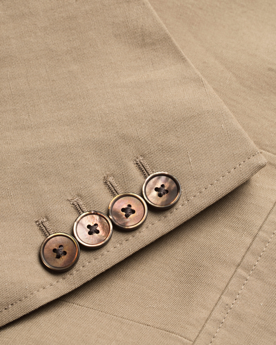 Herre | Dressjakker | Caruso | Safari Jacket Stone
