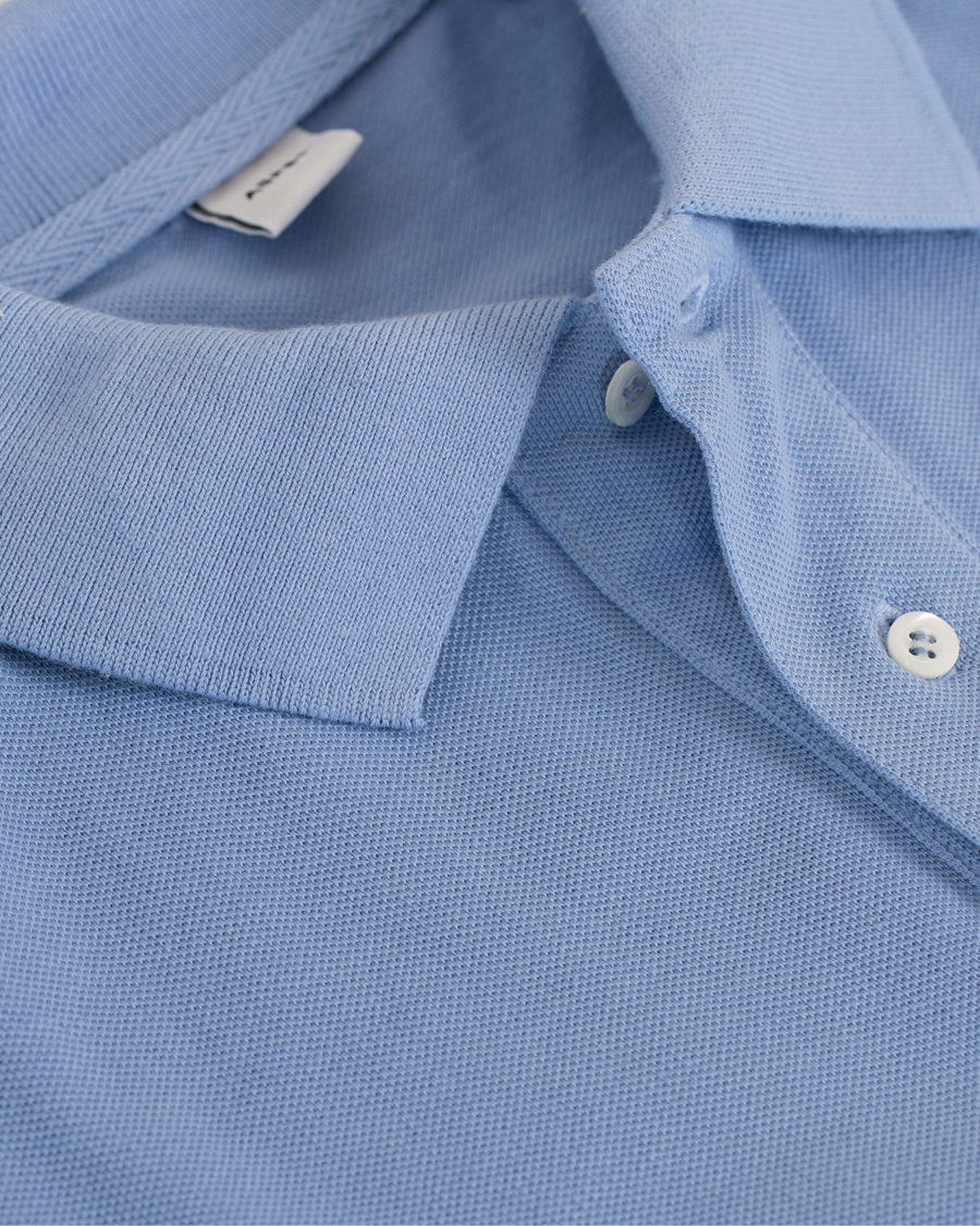 Herre | Pikéer | Aspesi | Logo Polo Light Blue