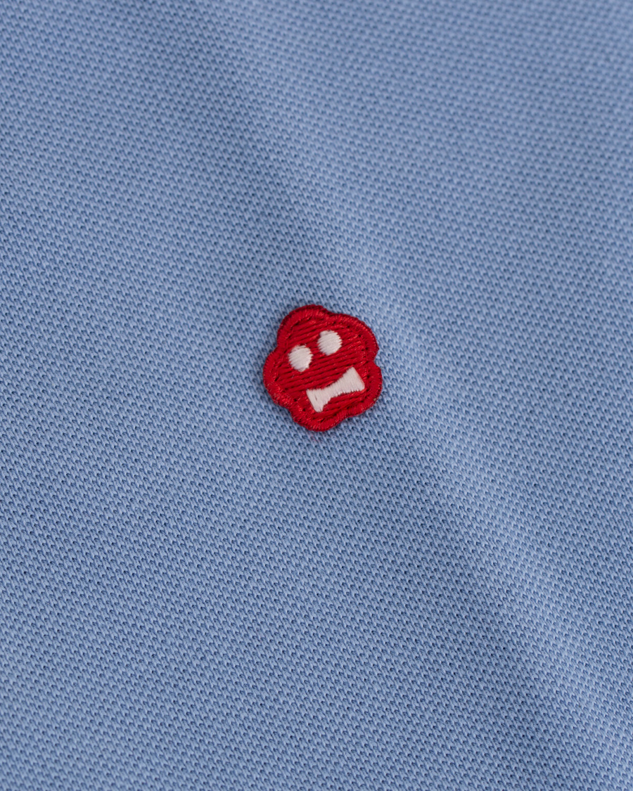 Herre | Pikéer | Aspesi | Logo Polo Light Blue