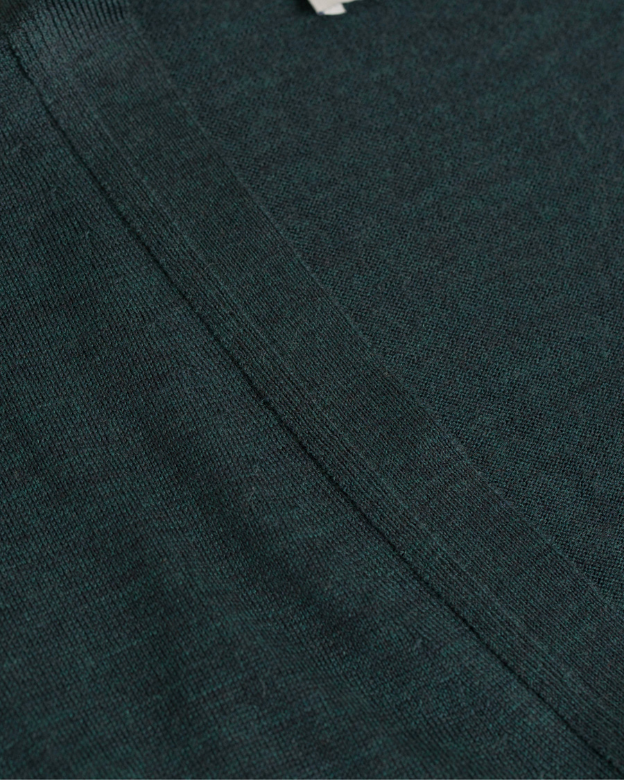 Herre | Gensere | John Smedley | Huntswood Extra Fine Merino Slipover Racing Green