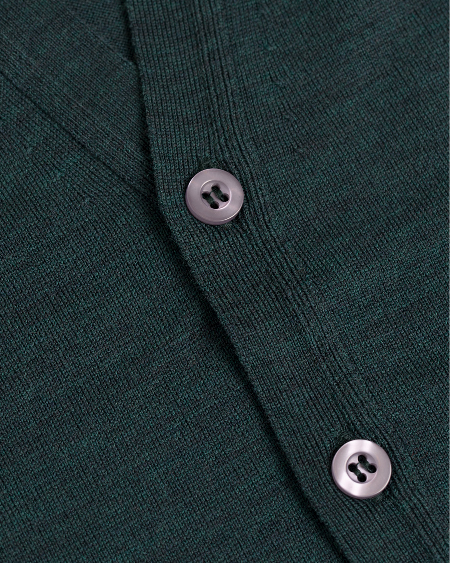 Herre | Gensere | John Smedley | Huntswood Extra Fine Merino Slipover Racing Green