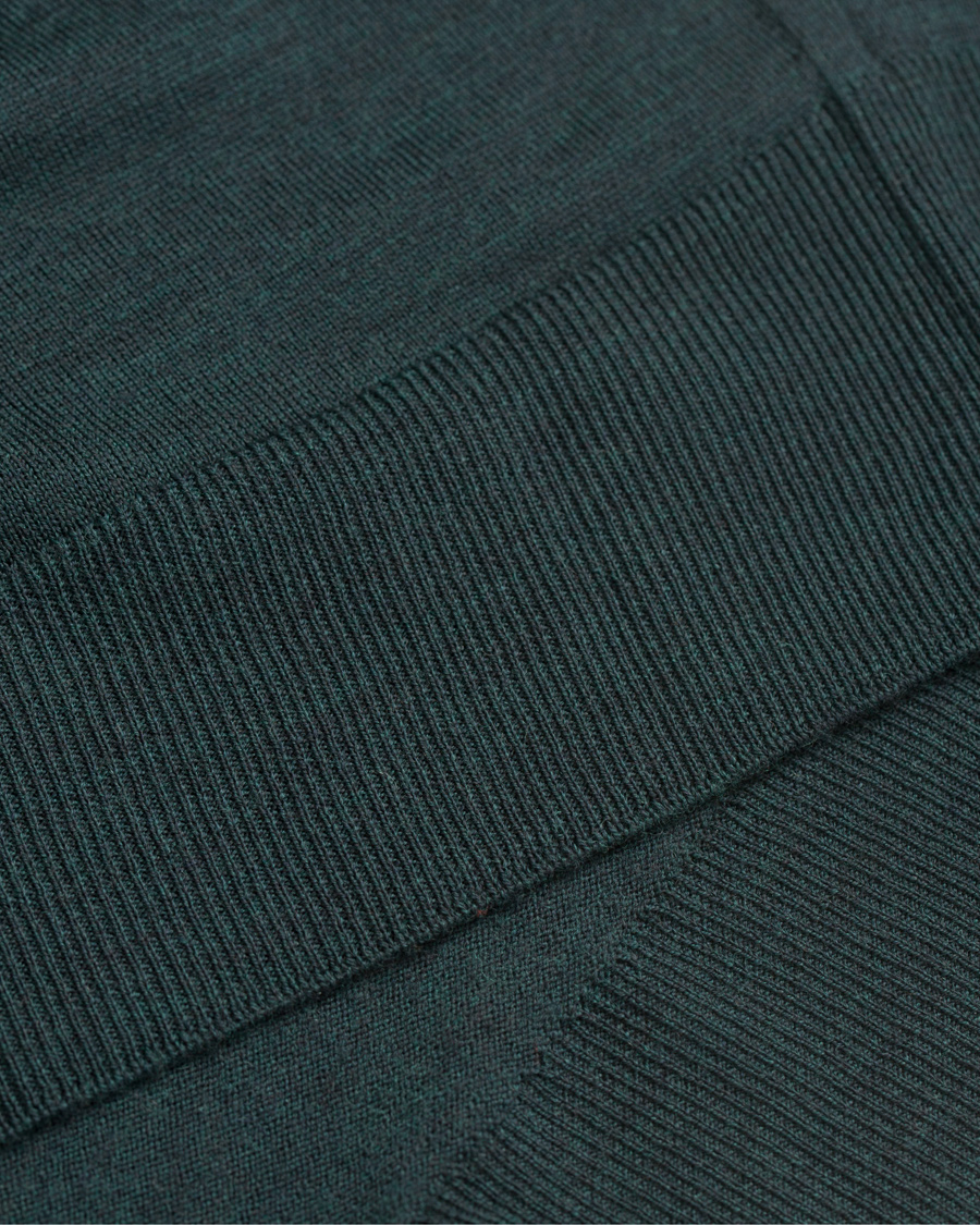 Herre | Gensere | John Smedley | Huntswood Extra Fine Merino Slipover Racing Green