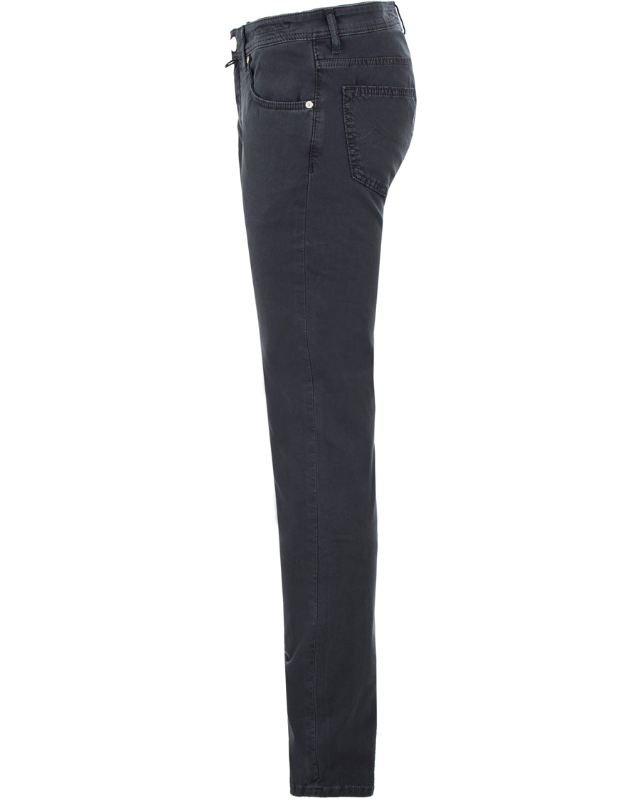 Herre | Bukser | Jacob Cohën | Jacob Cohen 622 Canvas Trousers Navy