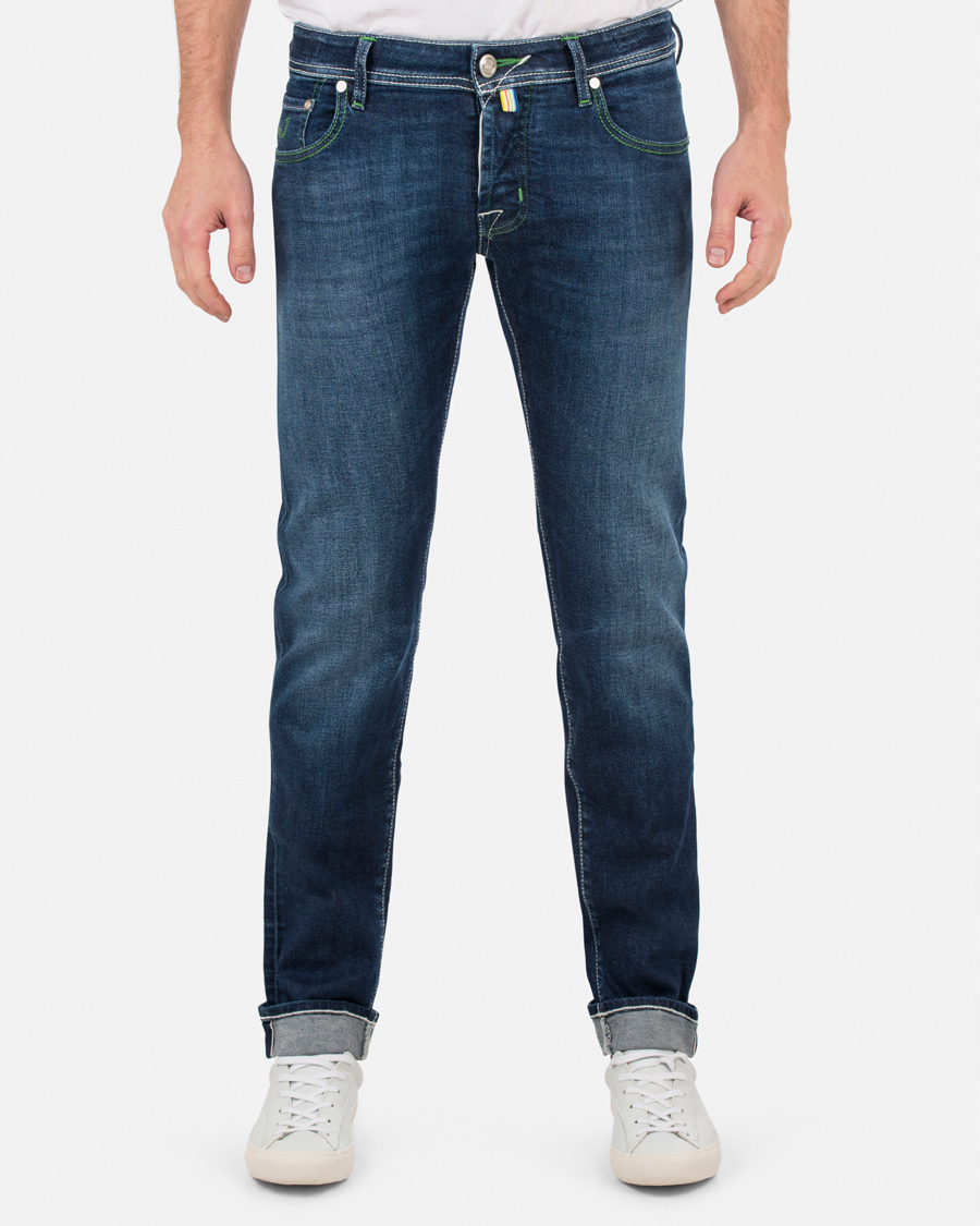 Herre | Jeans | Jacob Cohën | Jacob Cohen 622 Limited Edition Slim Jeans Mid Blue
