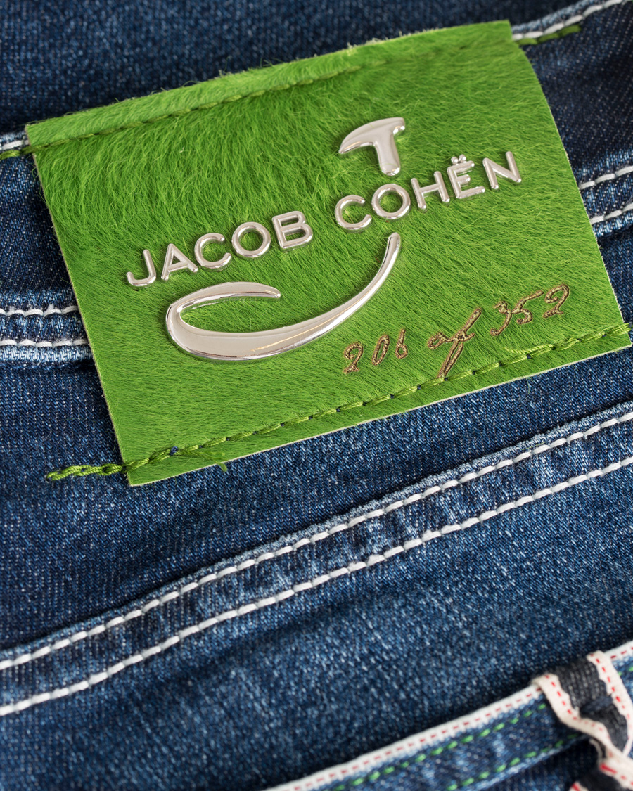 Herre | Jeans | Jacob Cohën | Jacob Cohen 622 Limited Edition Slim Jeans Mid Blue