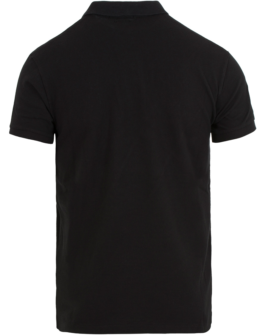 Herre | Pikéer | Polo Ralph Lauren | Custom Fit Big Pony Diagonal Stripe Polo Black/White