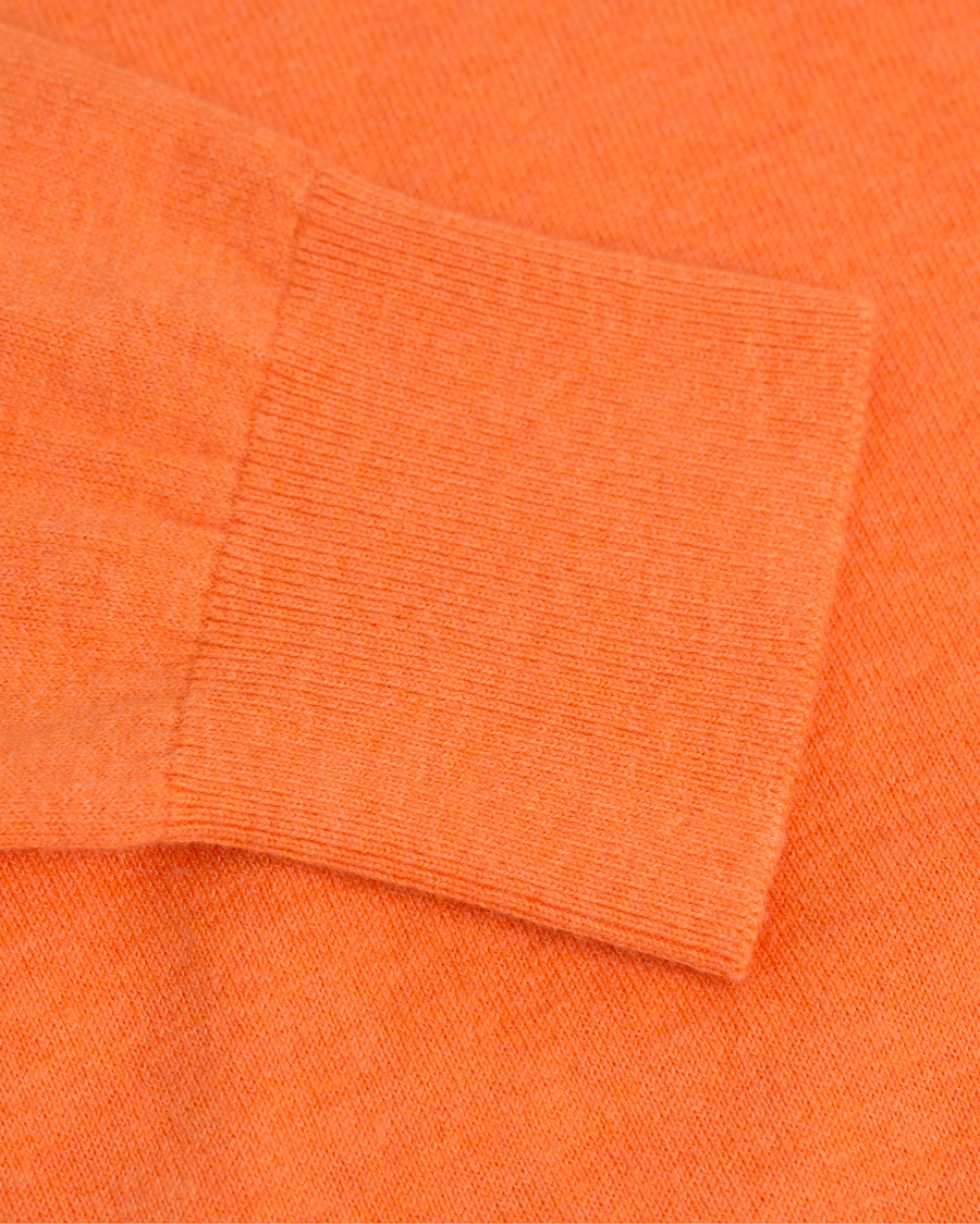 Herre | Gensere | Polo Ralph Lauren | Slim Fit Cotton Crew Neck Pullover Beach Orange Heather