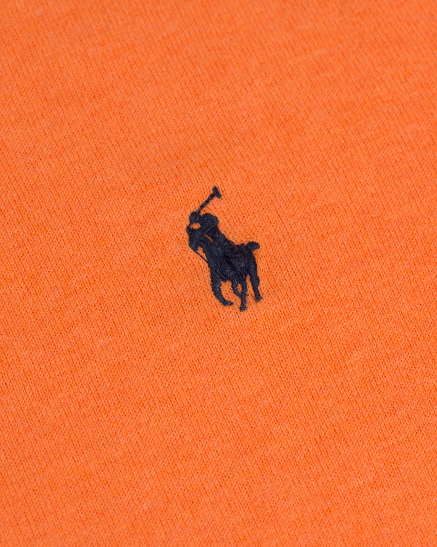 Herre | Gensere | Polo Ralph Lauren | Slim Fit Cotton Crew Neck Pullover Beach Orange Heather