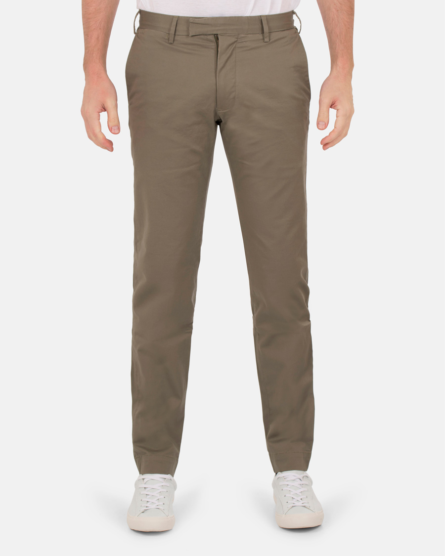 Herre | Bukser | Polo Ralph Lauren | Slim Fit Tailored Stretch Chinos Spring Loden