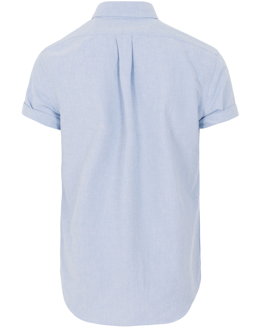 Herre | Skjorter | Polo Ralph Lauren | Core Fit Oxford Short Sleeve Shirt Blue