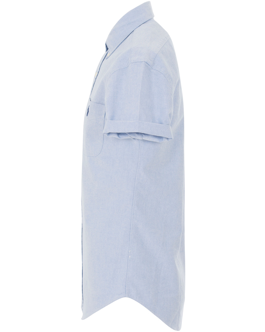 Herre | Skjorter | Polo Ralph Lauren | Core Fit Oxford Short Sleeve Shirt Blue