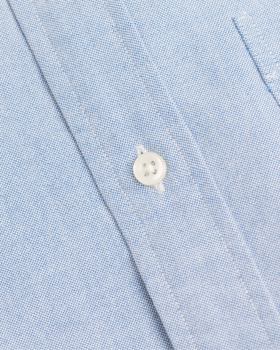 Herre | Skjorter | Polo Ralph Lauren | Core Fit Oxford Short Sleeve Shirt Blue
