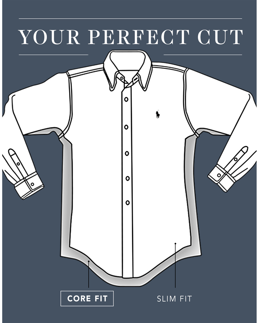 Herre | Skjorter | Polo Ralph Lauren | Core Fit Oxford Short Sleeve Shirt Blue