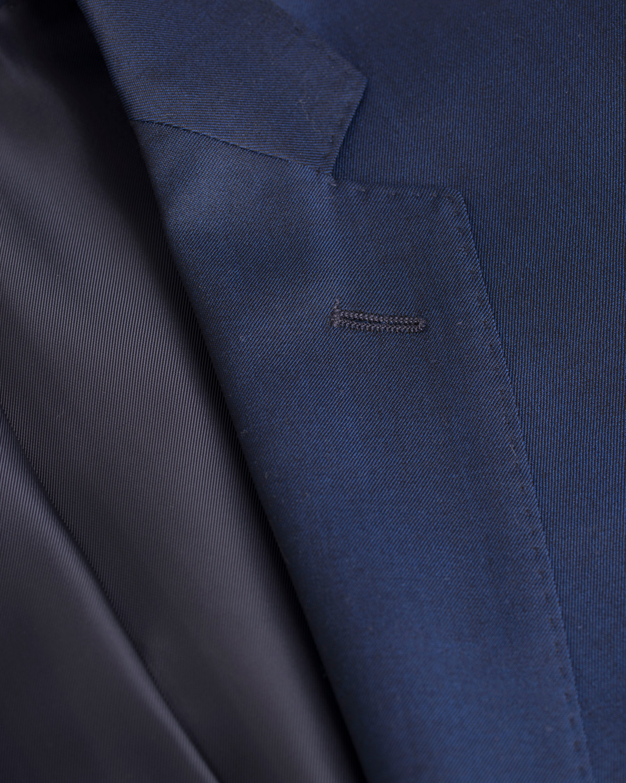 Herre | Dresser | BOSS BLACK | BOSS Reyno/Wave Wool Suit Dark Blue