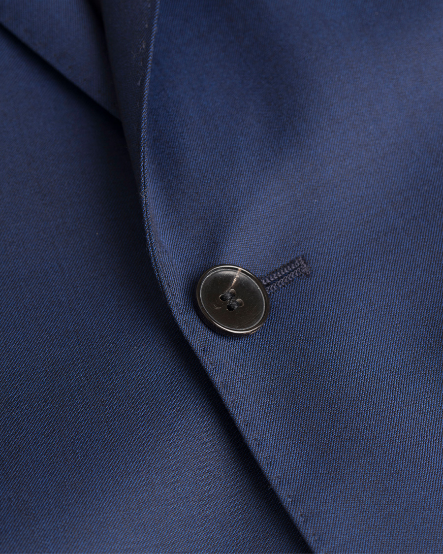 Herre | Dresser | BOSS BLACK | BOSS Reyno/Wave Wool Suit Dark Blue