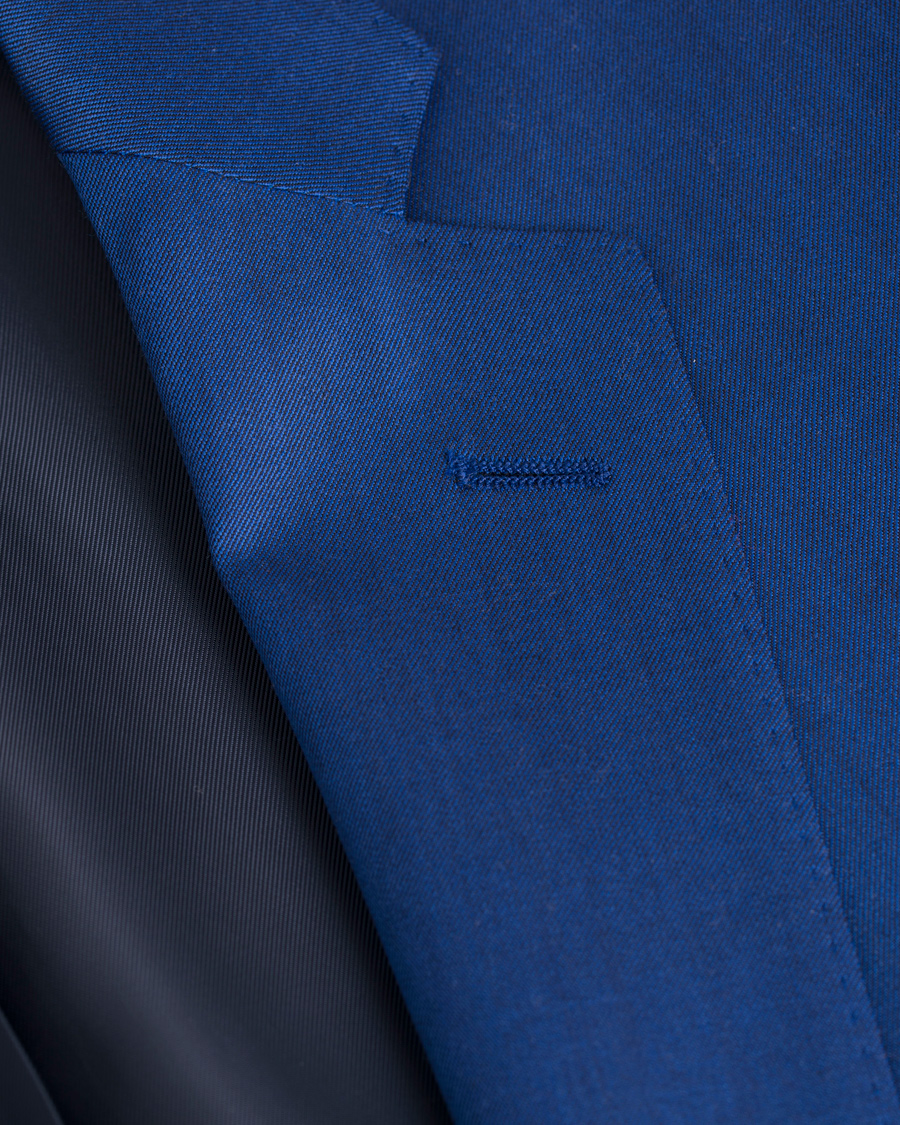 Herre | Dresser | BOSS BLACK | BOSS Reyno/Wave Wool Suit Napoli Blue