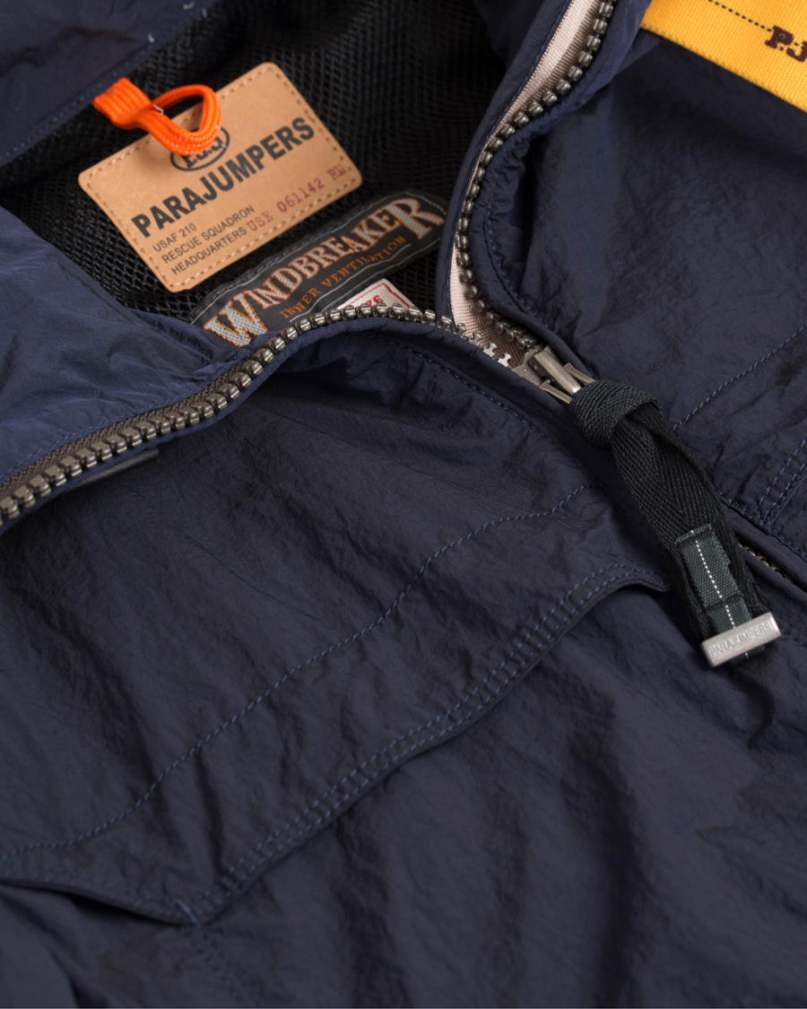 Herre | Jakker | Parajumpers | Echo Windbreaker Jacket Navy