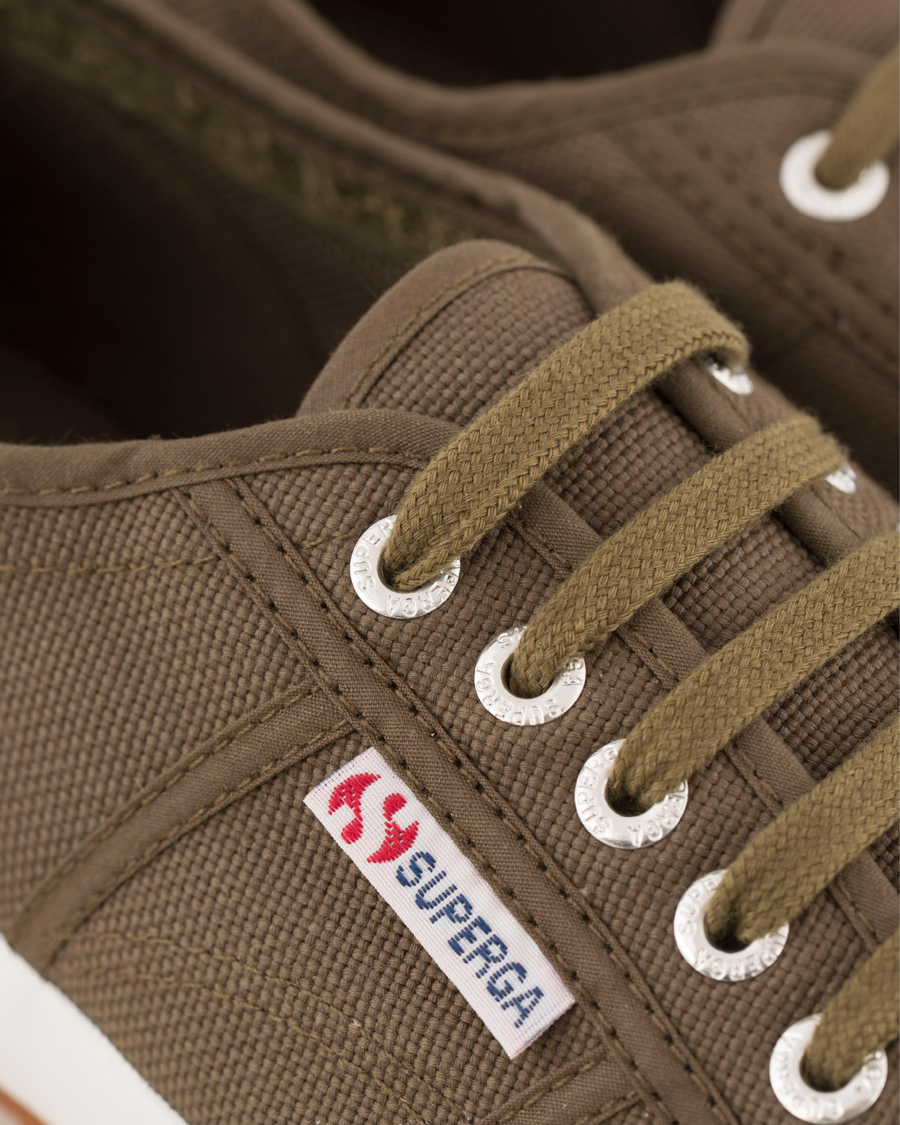 Herre | Superga Canvas Sneaker Military Green | Superga | Canvas Sneaker Military Green