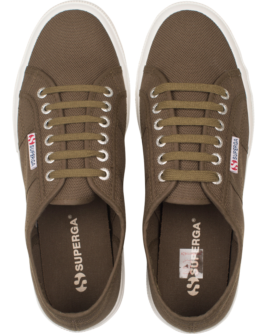 Herre | Superga Canvas Sneaker Military Green | Superga | Canvas Sneaker Military Green