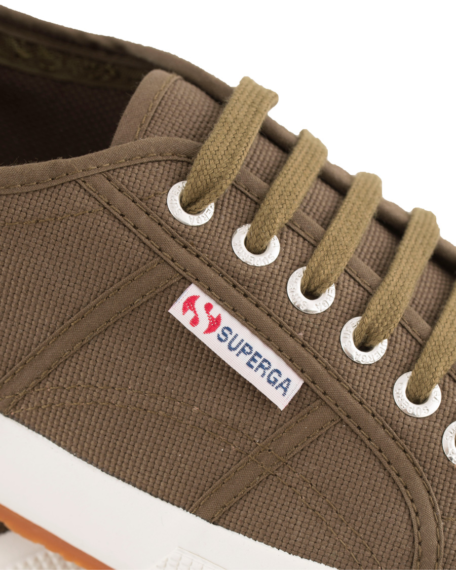 Herre | Superga Canvas Sneaker Military Green | Superga | Canvas Sneaker Military Green