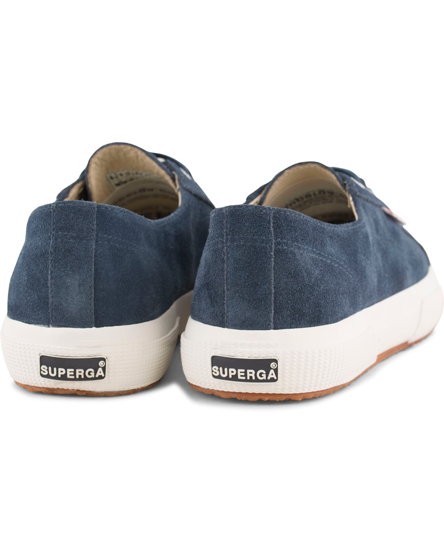 Herre | Superga Suede Sneaker Blue Night Shadow | Superga | Suede Sneaker Blue Night Shadow