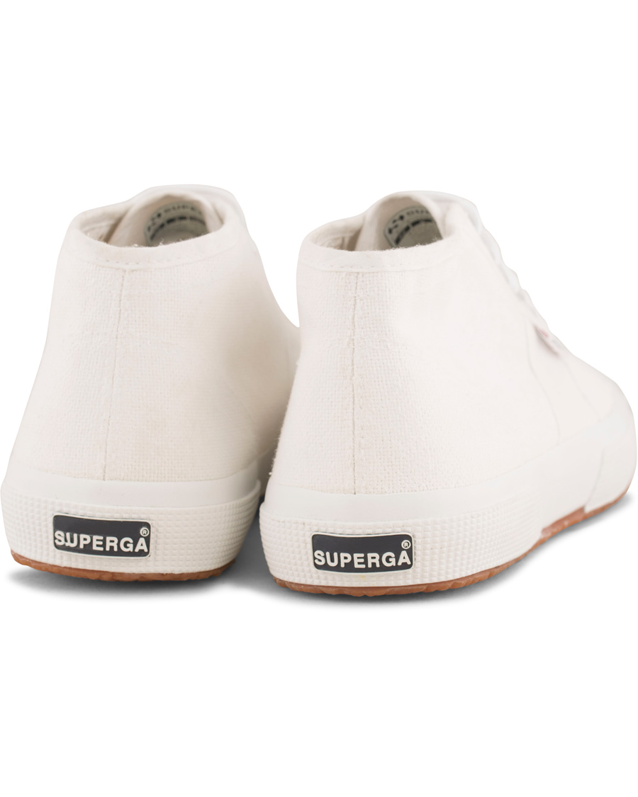 Herre | Superga Canvas High Sneaker White | Superga | Canvas High Sneaker White