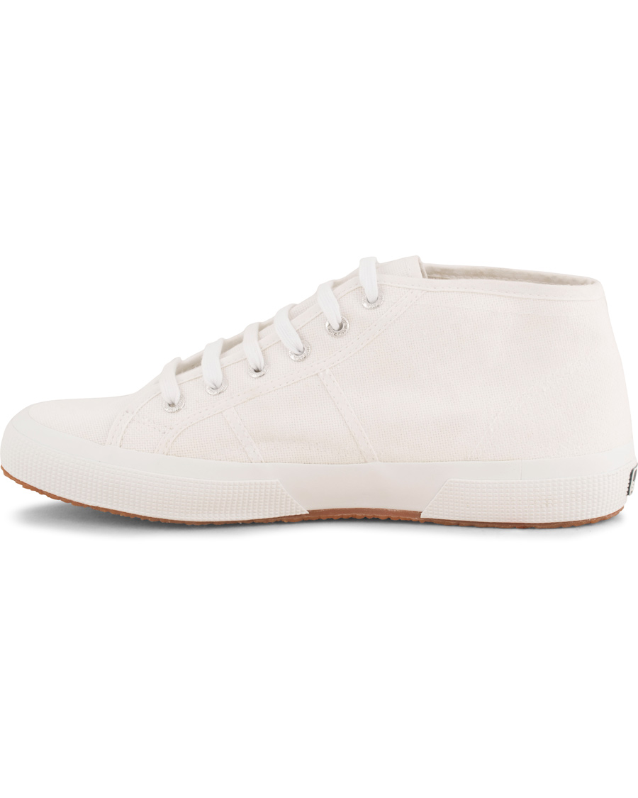 Herre | Superga Canvas High Sneaker White | Superga | Canvas High Sneaker White
