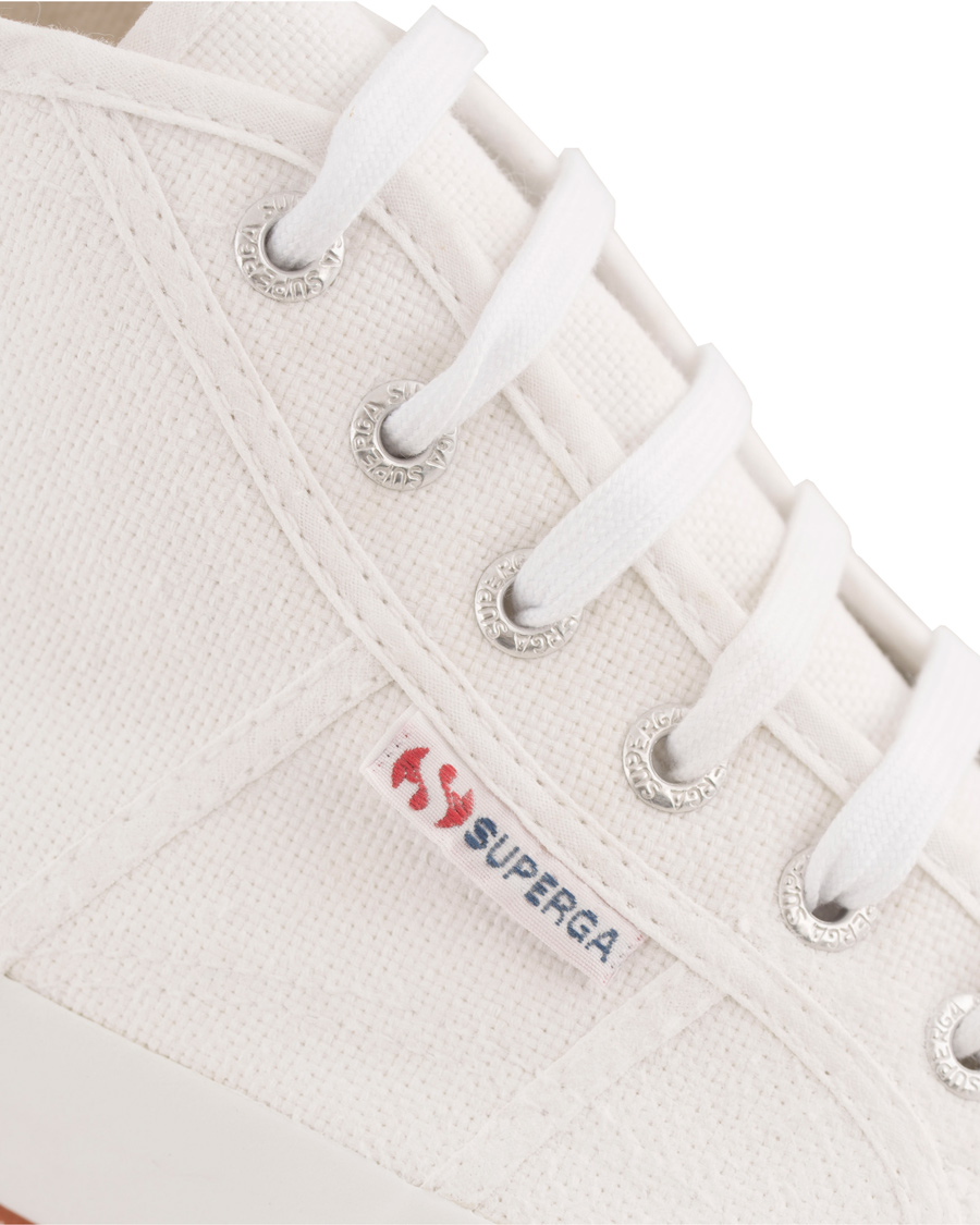 Herre | Superga Canvas High Sneaker White | Superga | Canvas High Sneaker White