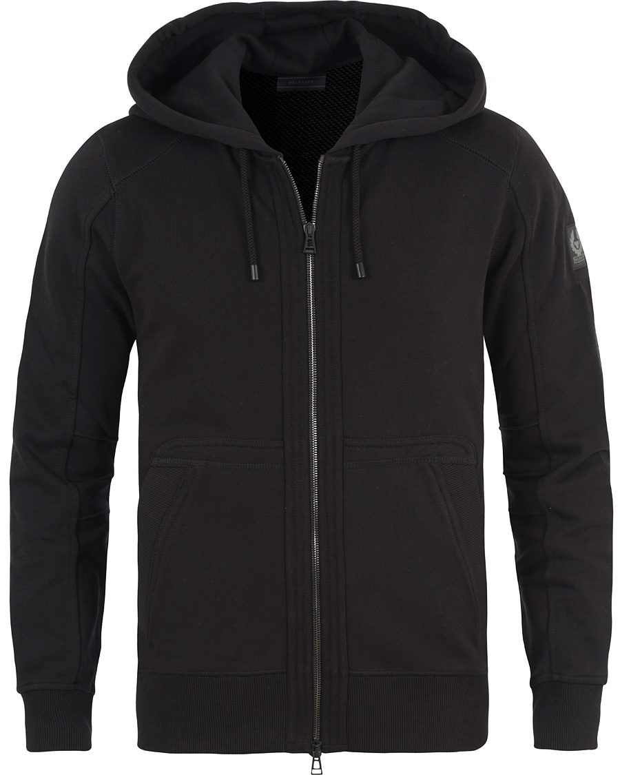 Herre | Gensere | Belstaff | Fleming Full Zip Hoodie Black