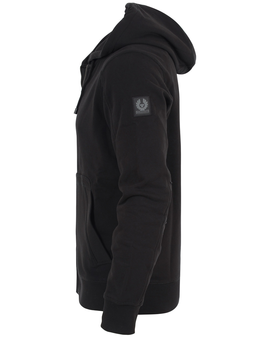 Herre | Gensere | Belstaff | Fleming Full Zip Hoodie Black