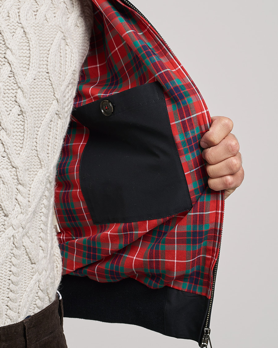 Herre | Jakker | Baracuta | G9 Original Harrington Jacket Dark Navy