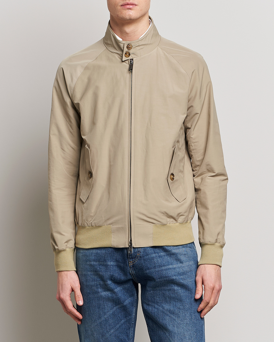 Herre | Preppy Authentic | Baracuta | G9 Original Harrington Jacket Natural