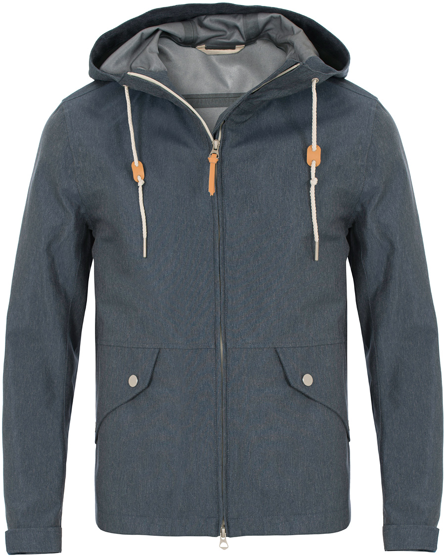 Herre | Jakker | GANT Rugger | 3 Layer Jacket Indigo Blue