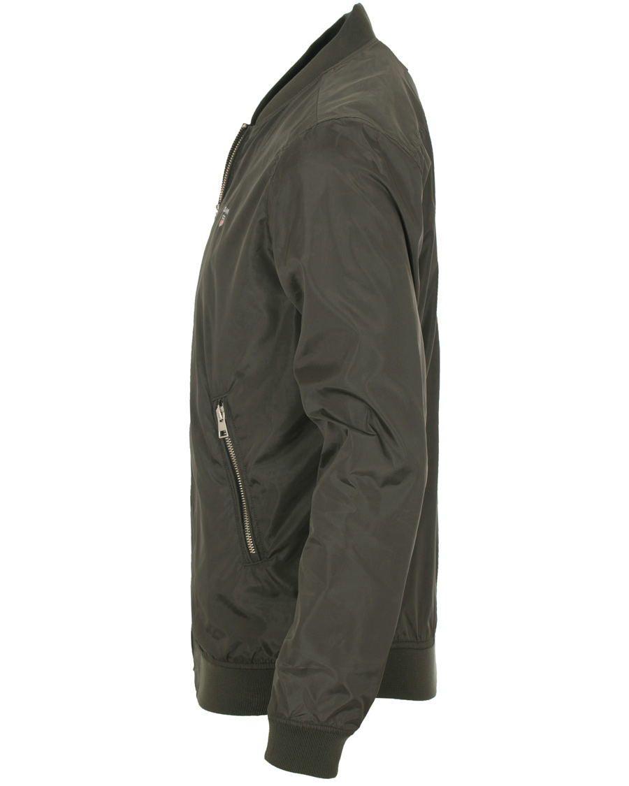 Herre | Jakker | GANT | Airy Nylon Bomber Jacket Pine Green