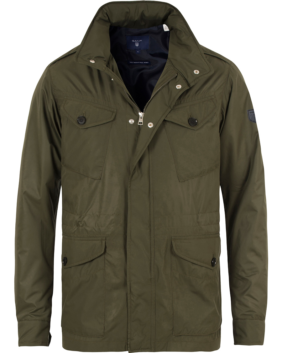 Herre | Jakker | GANT | Lightweight Field Jacket Pine Green