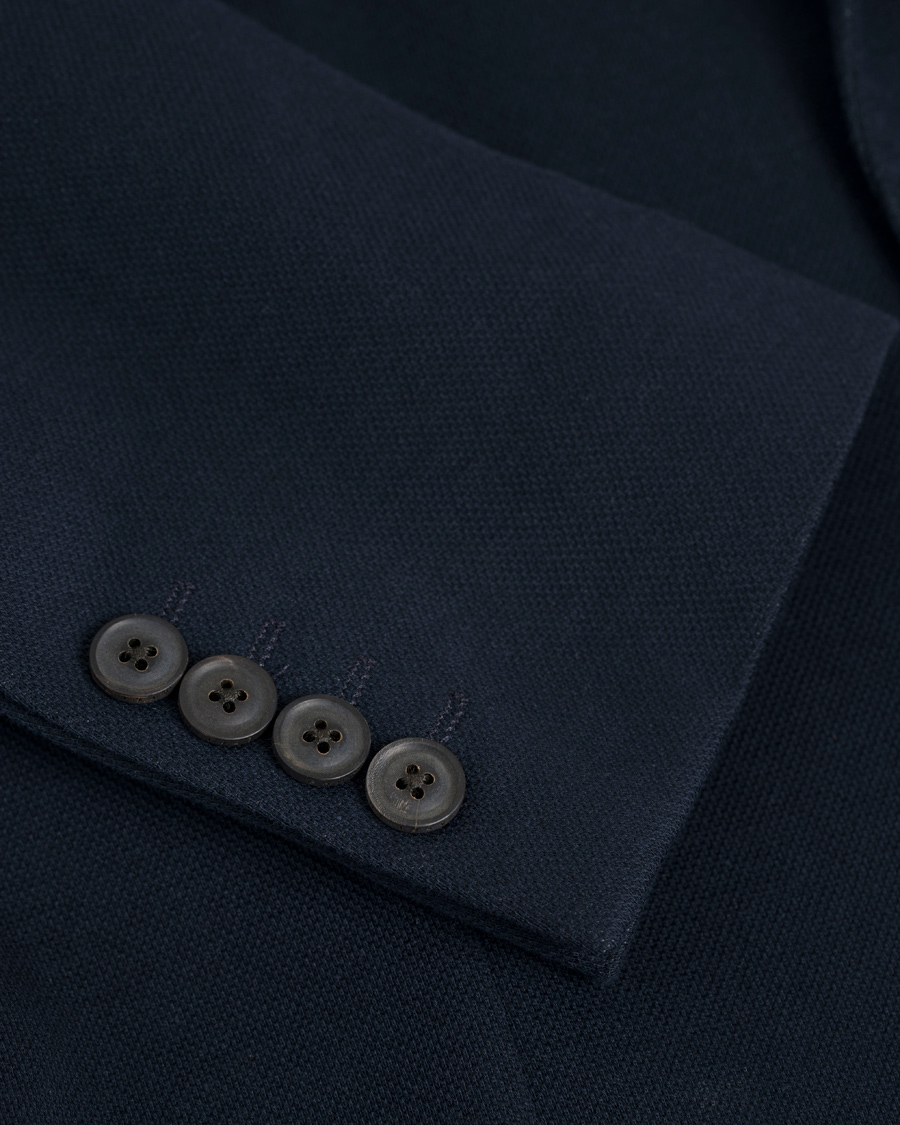 Herre | Dressjakker | Gant | Weekender Fit Cotton Pique Blazer Navy