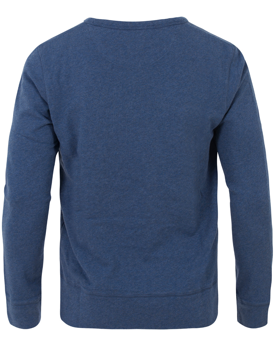 Herre | Gensere | GANT | New Haven Sweatshirt Blue Melange