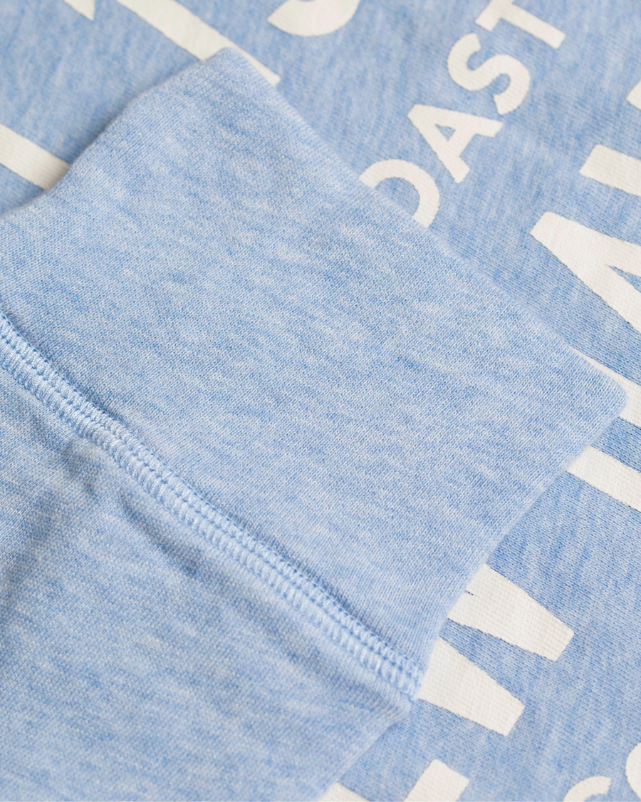 Herre | Gensere | GANT | New Haven Sweatshirt Frost Blue Melange