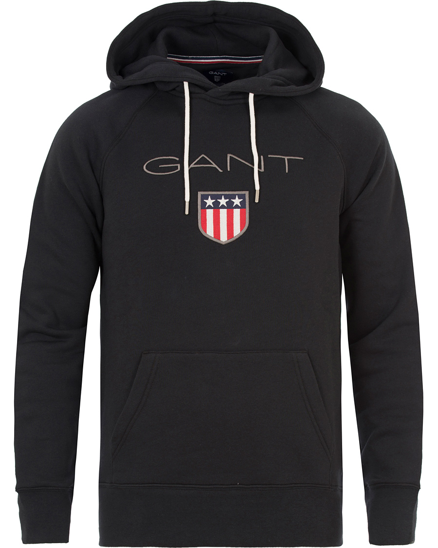 Herre | Gensere | GANT | Shield Sweat Hoodie Black