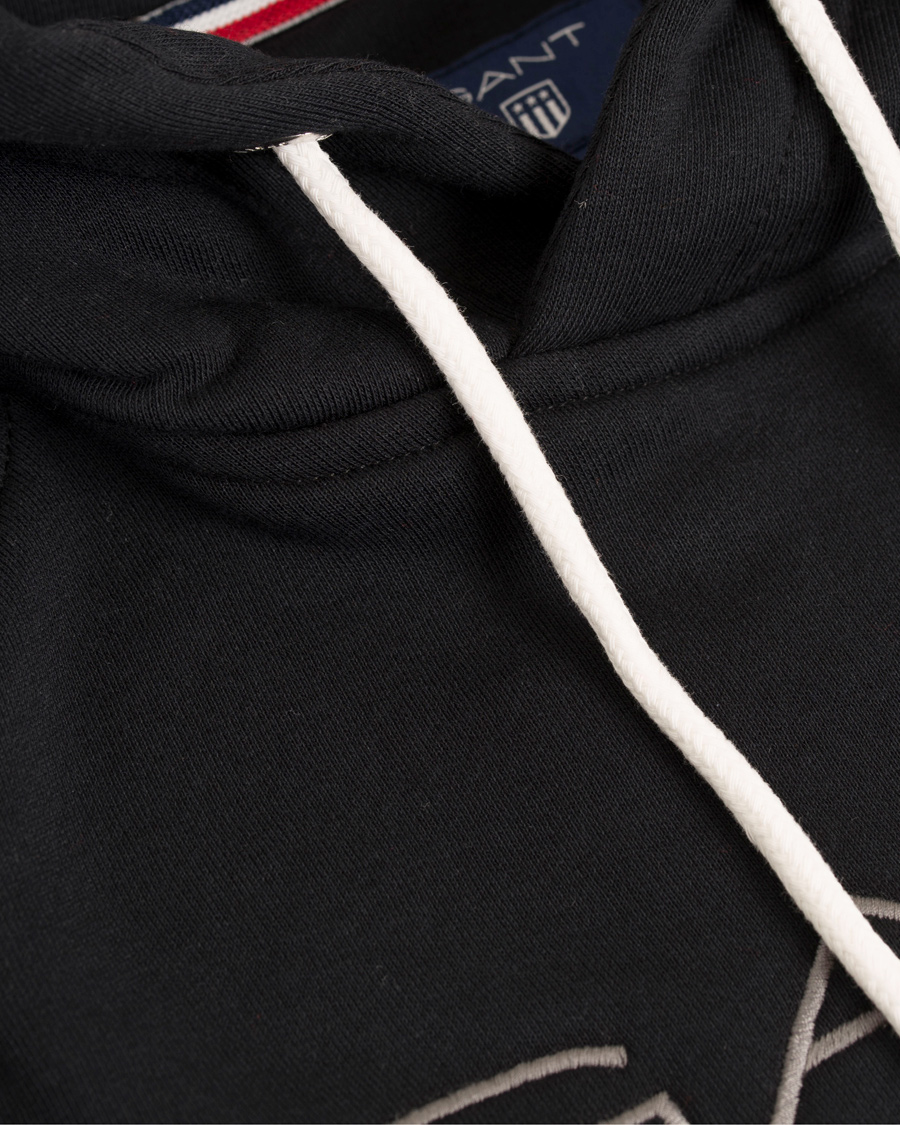 Herre | Gensere | GANT | Shield Sweat Hoodie Black
